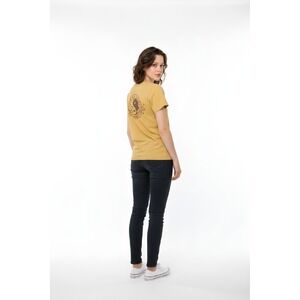 T C Surf Design T Shirt Unisex S Mustard Yellow